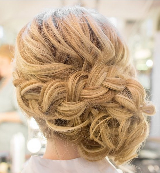 Updo Hairstyles For Medium Hair For Wedding
 35 Romantic Wedding Updos for Medium Hair Wedding