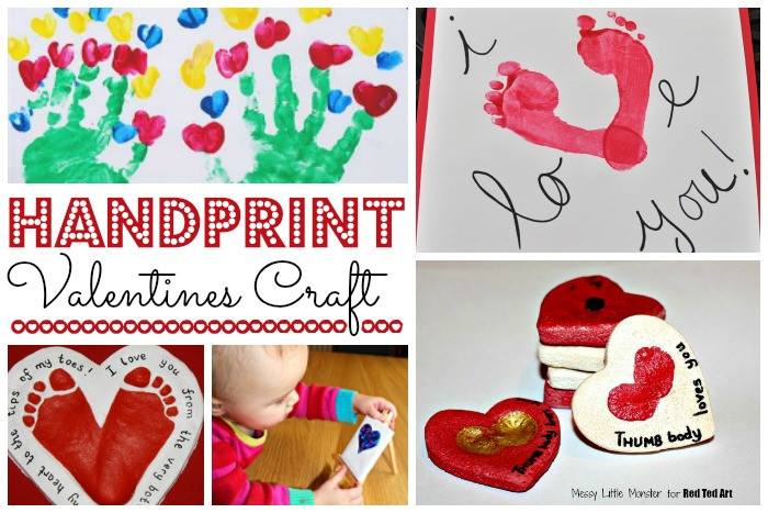 Valentine Gift Ideas For Kindergarten
 Valentine Crafts for Preschoolers Red Ted Art Make