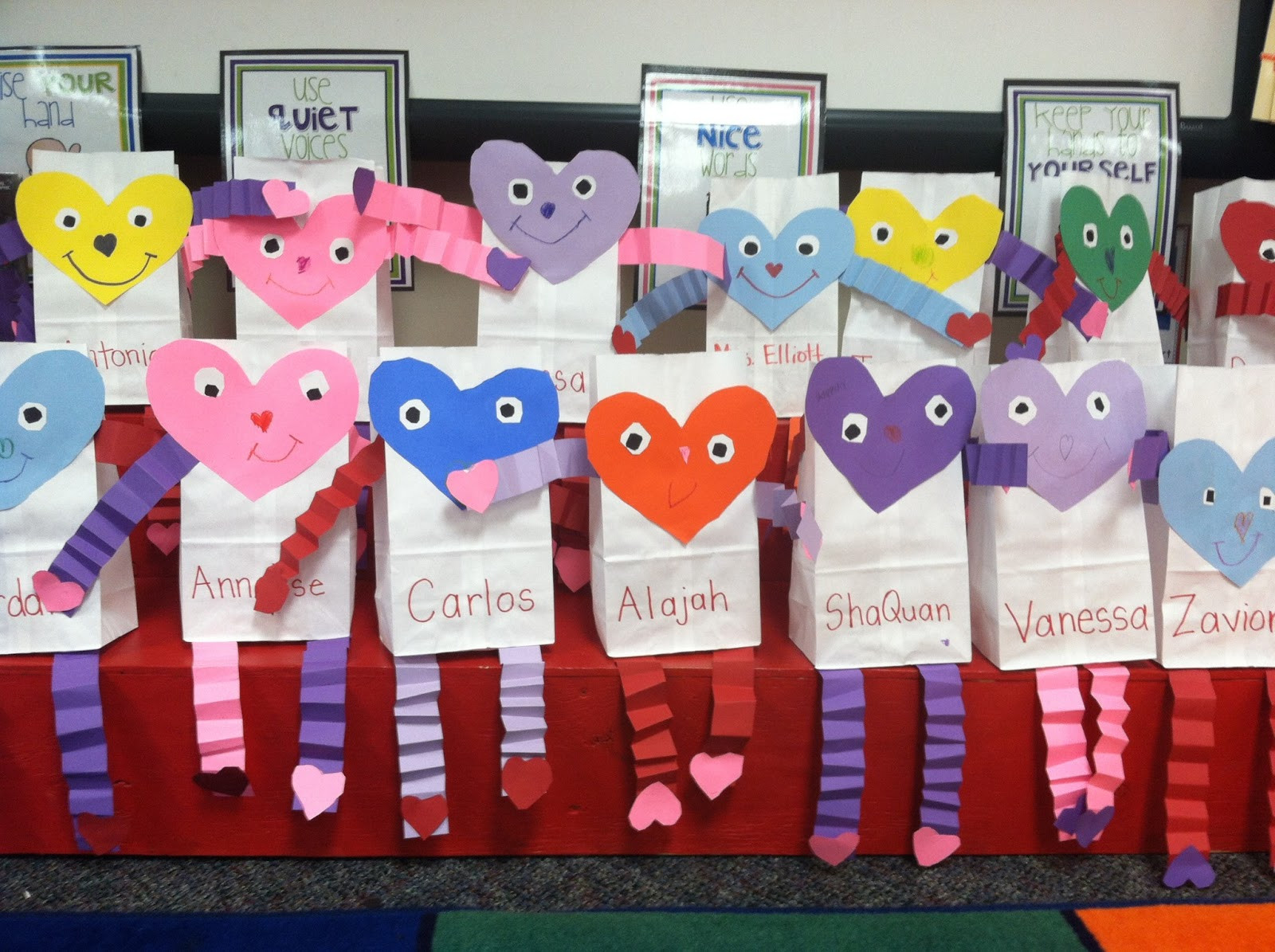 Valentine Gift Ideas For Kindergarten
 Jen s Kinder Kids Gearing up for V Day