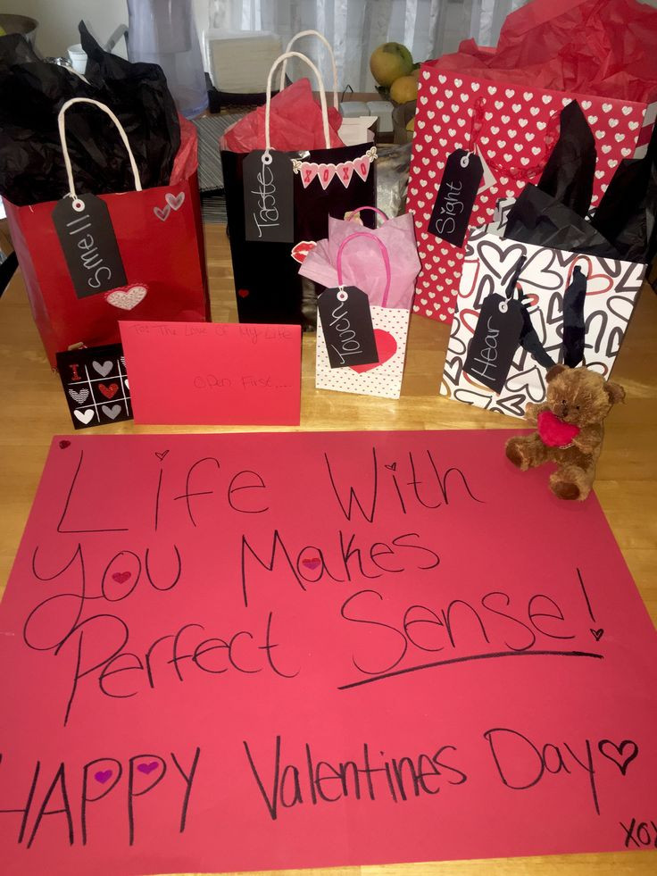 Valentine'S Day Gift Ideas For Him
 5 Senses Gift for him Happy Valentine s Day babe♥