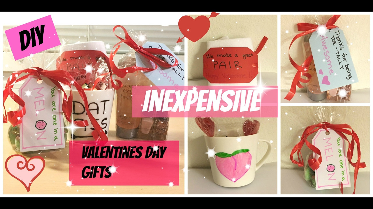Valentines Gift Ideas For Friends
 DIY inexpensive Valentines day ts to boyfriend