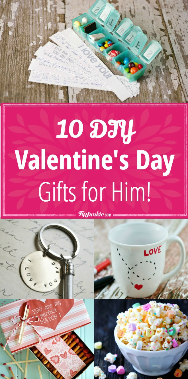 Valentines Gift Ideas For Him Homemade
 10 DIY Valentine’s Day Gifts for Him – Tip Junkie
