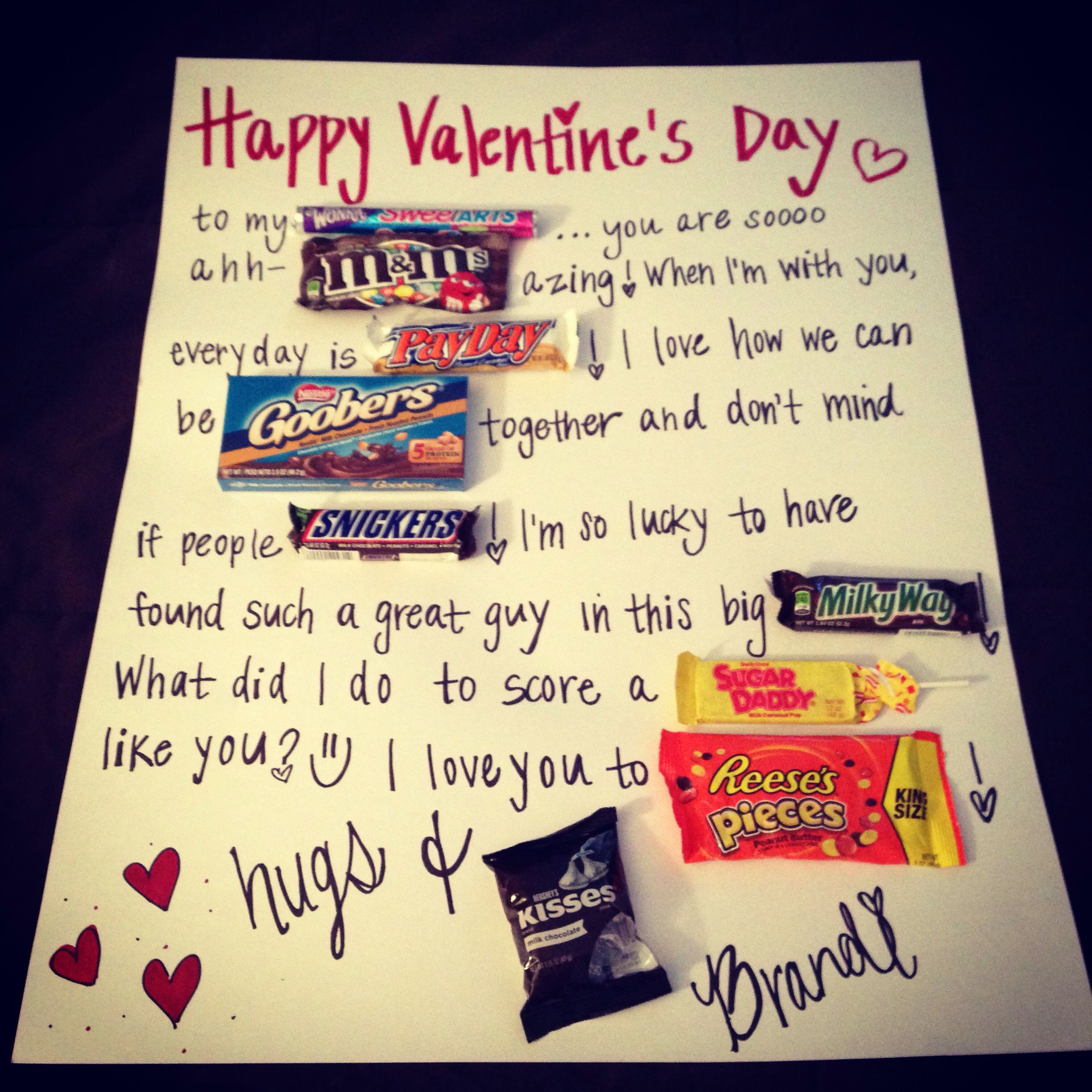 Valentines Gift Ideas For Him Homemade
 Easy diy valentines t for him
