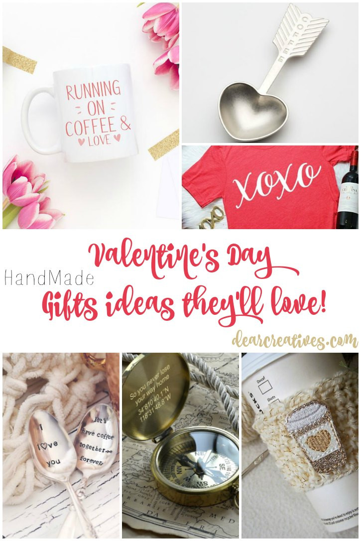 Valentines Gift Ideas Pinterest
 Gift Ideas Handmade Valentine s Day They ll Love Ideas