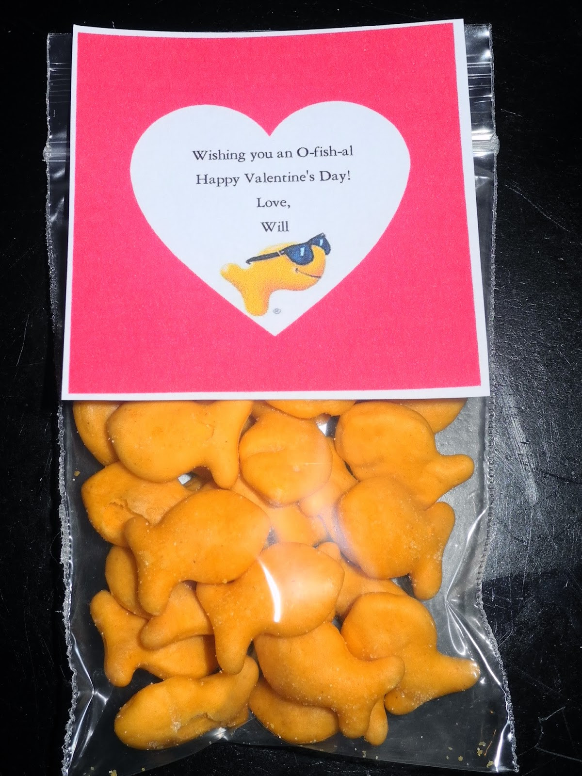 Valentines Gift Ideas Pinterest
 Be Different Act Normal 8 Goldfish Cracker Valentine Ideas