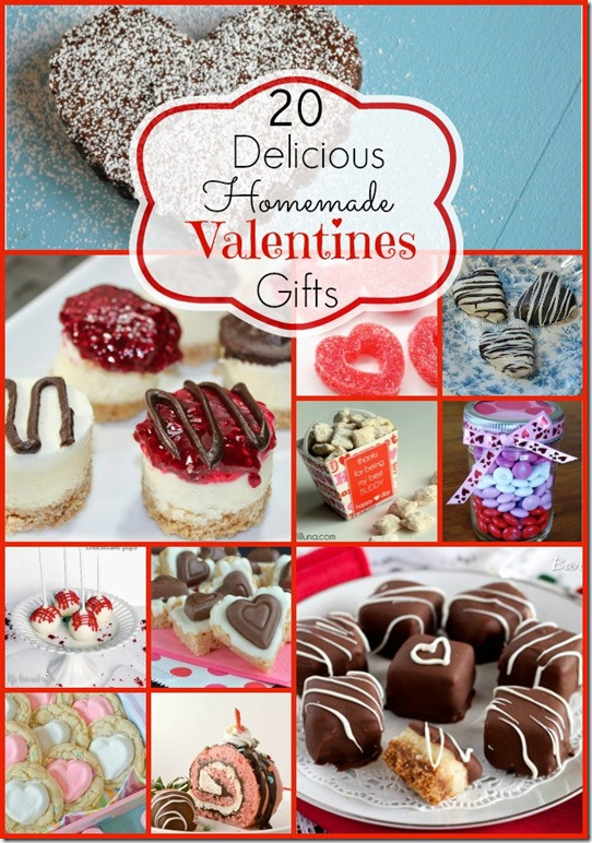 Valentines Gift Ideas Pinterest
 20 Homemade Edible Valentine s Day Gift Ideas