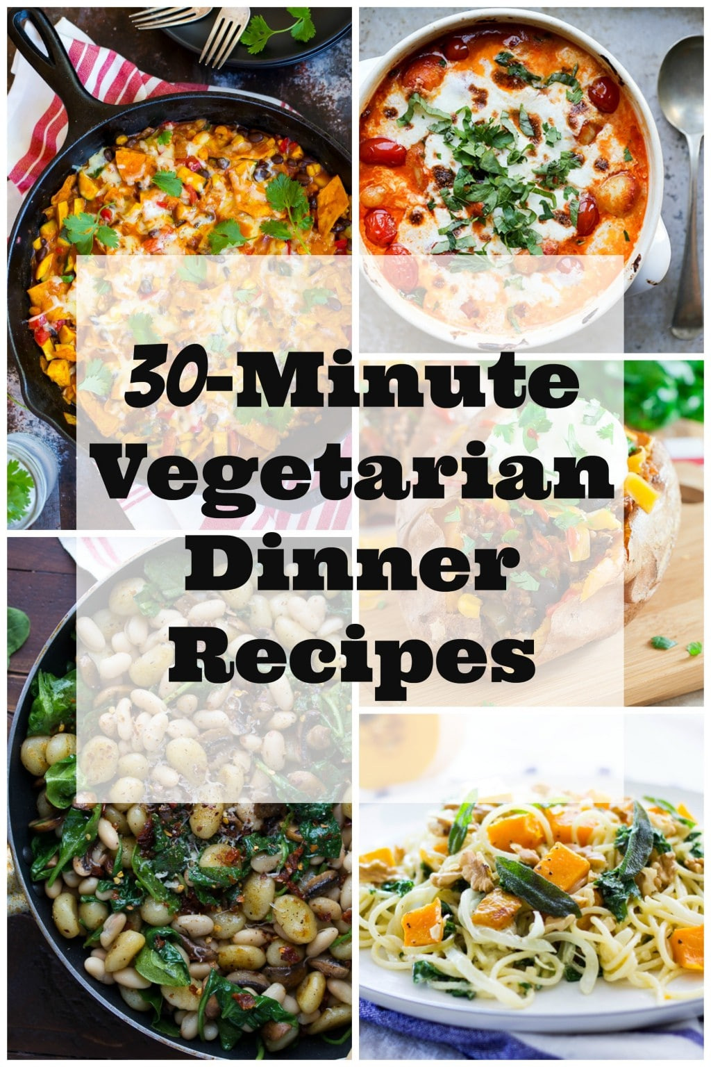 Vegetable Dishes For Dinner
 30 Minute Ve arian Dinner Recipes She Likes Food
