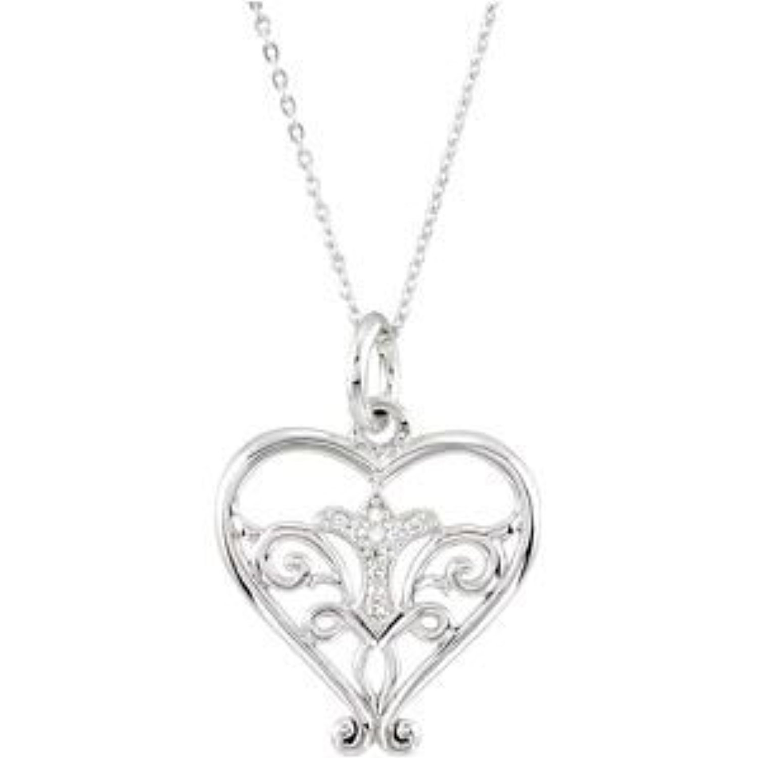 Walmart Heart Necklace
 Bedrock Jewelry Pure in Heart Necklace Walmart