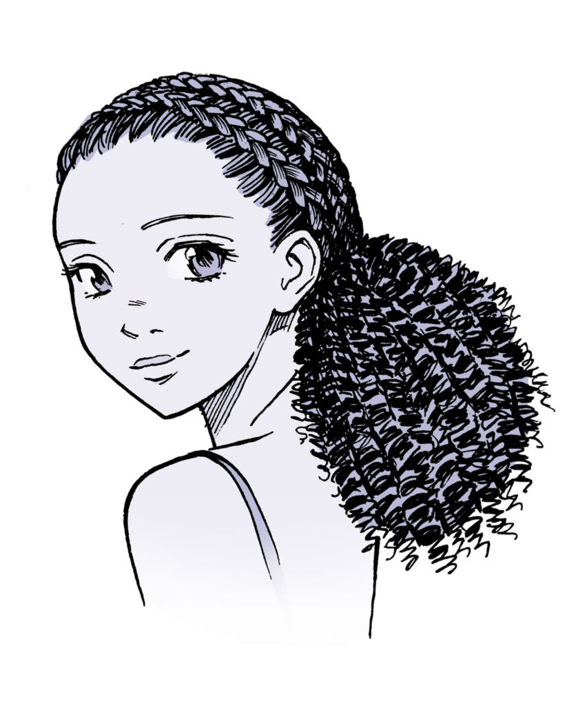 Wavy Anime Hairstyles
 Girl Hairstyles Drawing