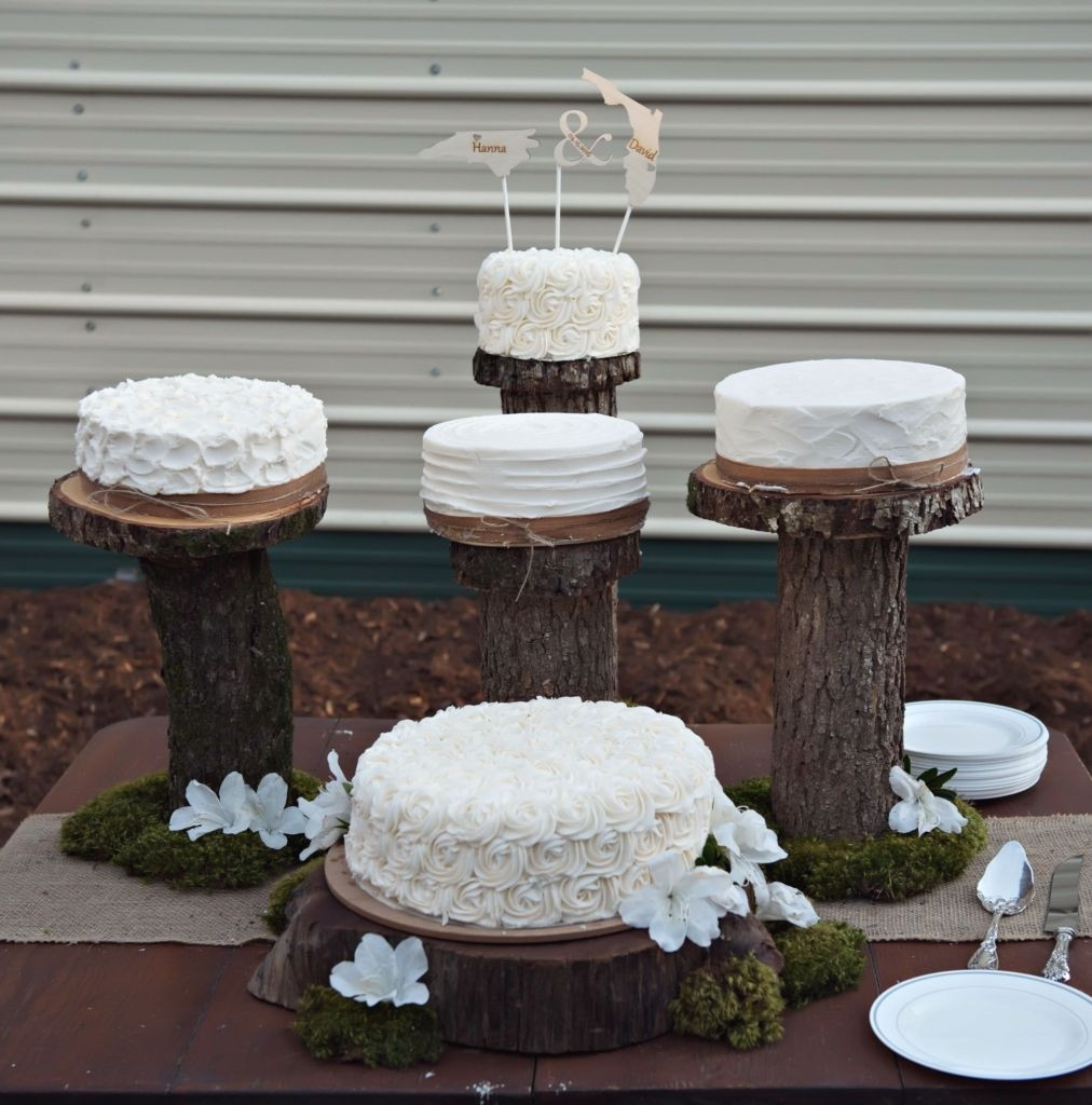 Wedding Cakes Winston Salem Nc
 Backyard Wedding in Winston Salem North Carolina With