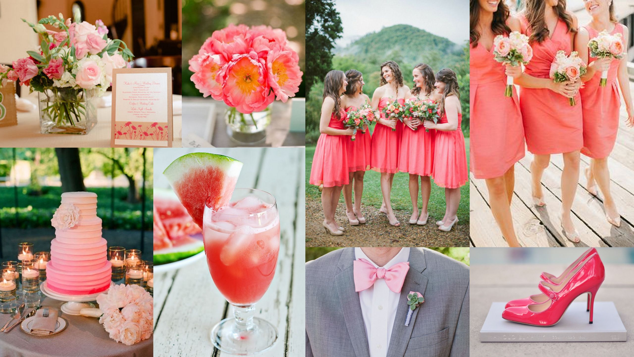 Wedding Color Themes
 Top 5 Color Theme for Spring Wedding