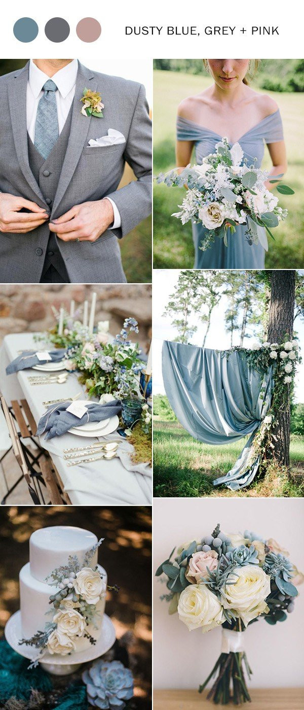 Wedding Color Themes
 Top 10 Wedding Color Ideas for 2018 Trends Oh Best Day Ever
