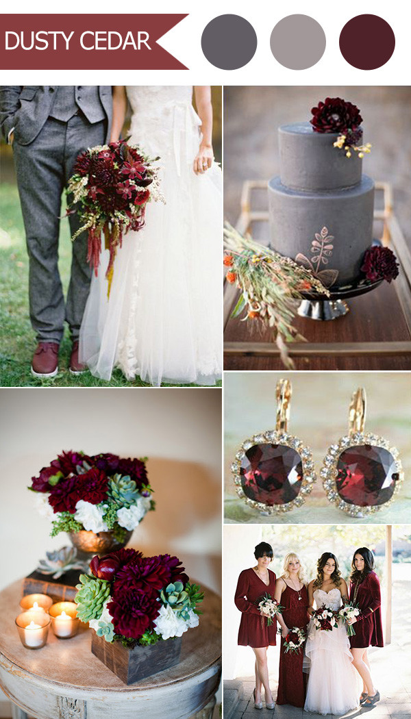 Wedding Color Themes
 Top 10 Fall Wedding Color Ideas for 2016 Released by