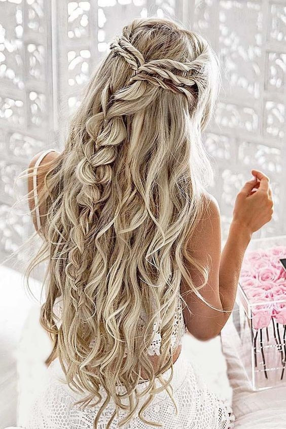 Wedding Hairstyles With Braids For Long Hair
 10 Pretty Braided Hairstyles for Wedding Wedding Hair