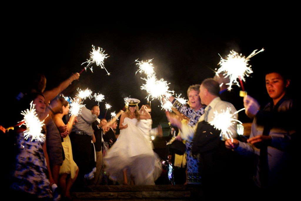 Wedding Sparklers Nyc
 Sparklers are perfect for a summer wedding