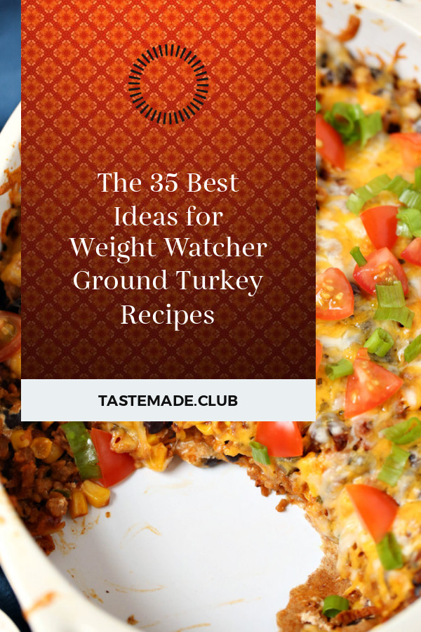 Weight Watcher Ground Turkey Recipes
 The 35 Best Ideas for Weight Watcher Ground Turkey Recipes