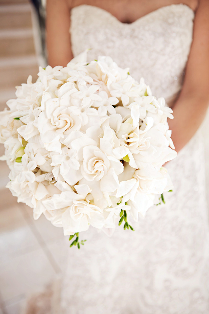 White Wedding Flowers
 Winter White Wedding Bouquets