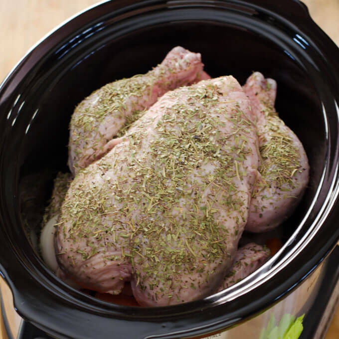 Whole Chicken Crock Pot Recipe
 Crock Pot Whole Chicken Slow Cooker Chicken