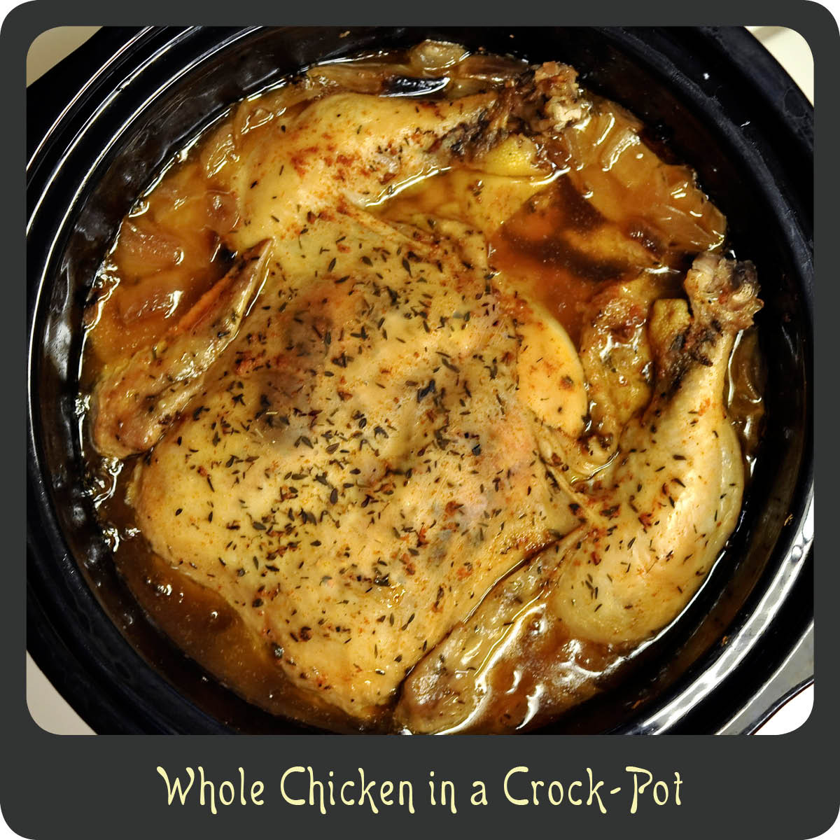 Whole Chicken Crock Pot Recipe
 Good Health 2 Easy Whole Chicken Crock Pot Recipes