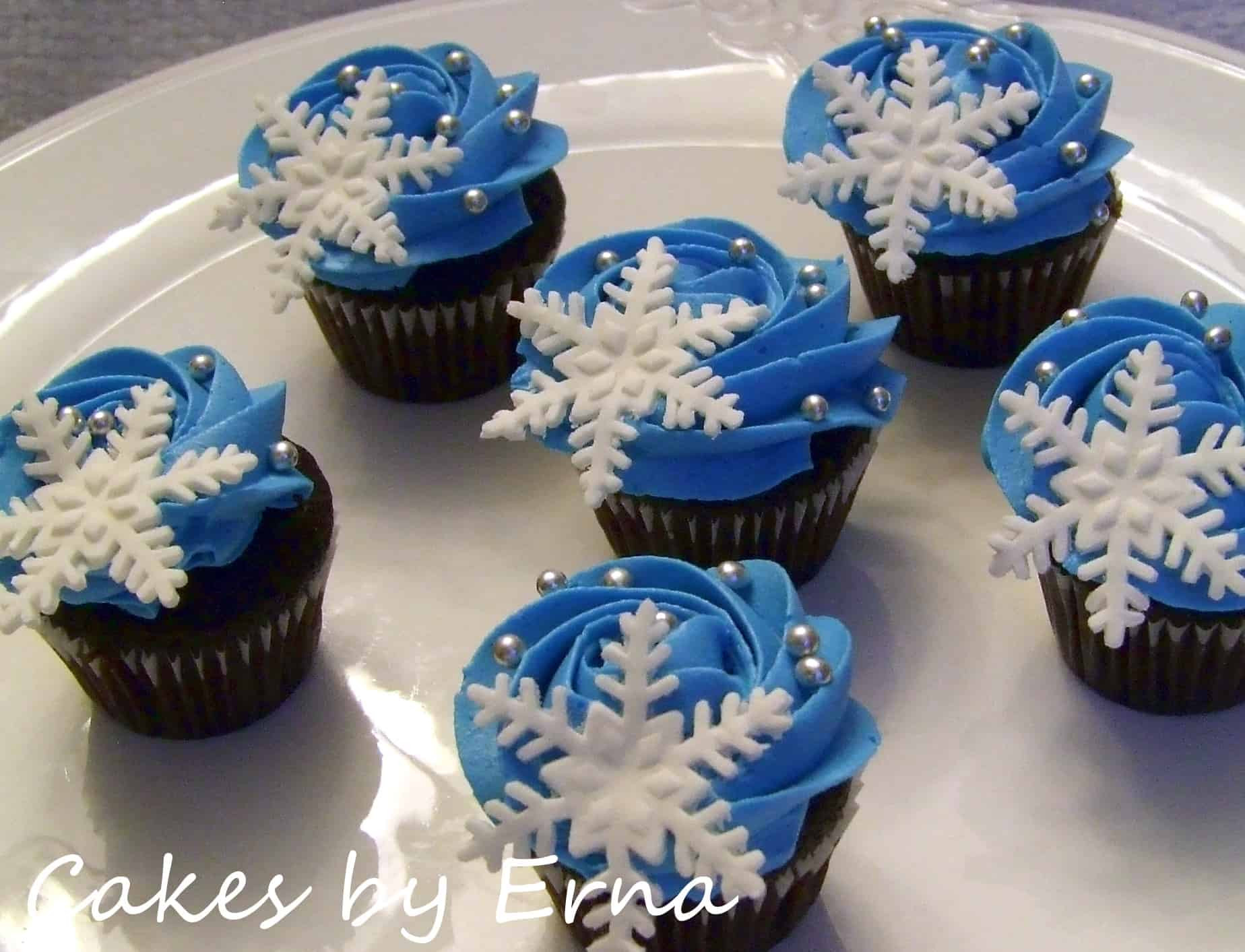 Winter Wonderland Cupcakes
 Winter Wonderland Cupcakes CakesbyErna