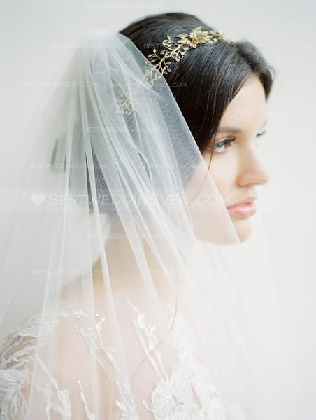 1 Tier Wedding Veil
 1 Tier Ivory Cathedral Veil for Wedding line