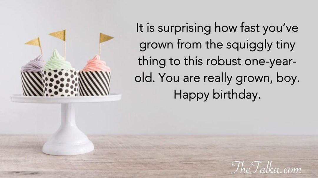 1 Year Old Birthday Quotes
 1st Birthday Wishes For Baby Boys And Girls