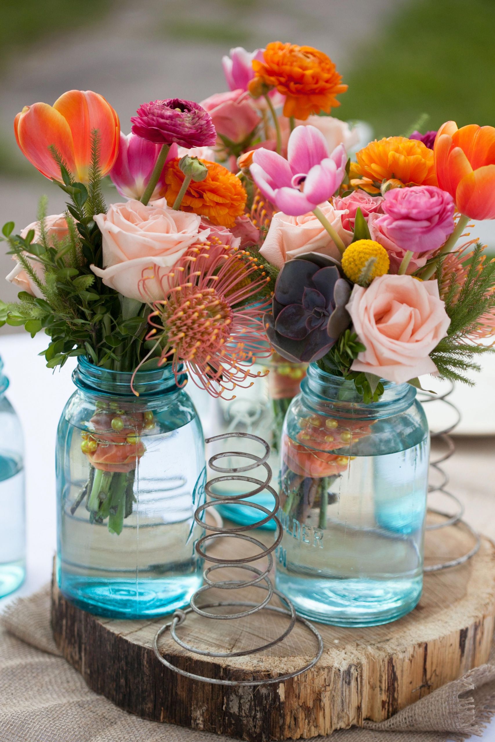 101 DIY Mason Jar Wedding Ideas
 Rustic Wedding Centerpieces Beautiful suggestions for a