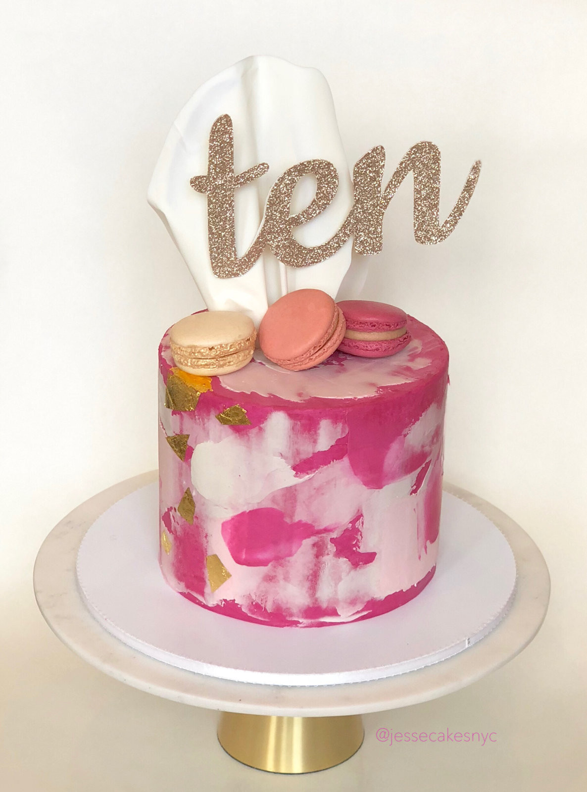 10th Birthday Cake
 Ten Cake Topper 10th Birthday Decorations Tenth Birthday