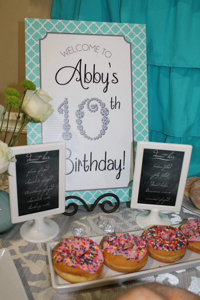 10Th Birthday Gift Ideas For Girl
 Abby s 10th Birthday Party Double Digits and Diamonds