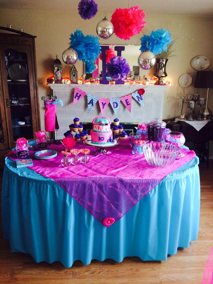 10Th Birthday Gift Ideas For Girl
 Girls 10th birthday party Party Ideas Pinterest