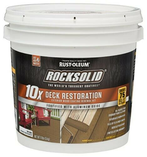 10X Deck Paint
 BUY 3 GET 1 FREE Rustoleum ROCKSOLID Wood Coating Deck