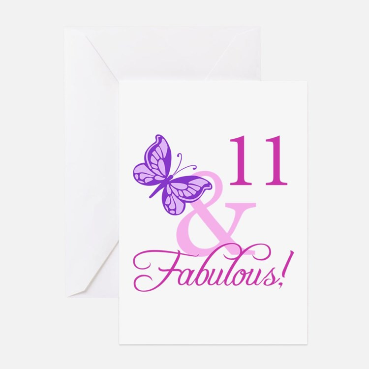 11th Birthday Quotes
 11 Year Old Girl Greeting Cards