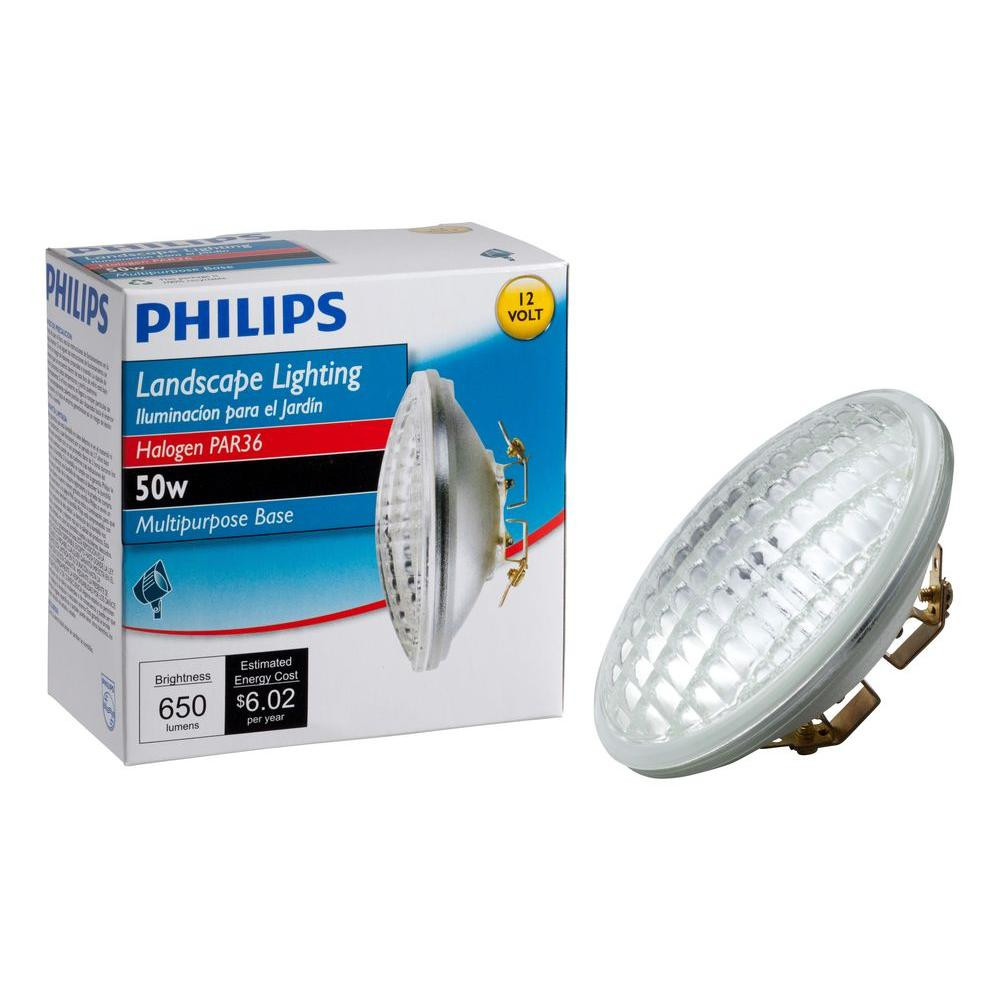 12 Volt Landscape Lighting
 Philips 50 Watt 12 Volt Halogen PAR36 Landscape Lighting