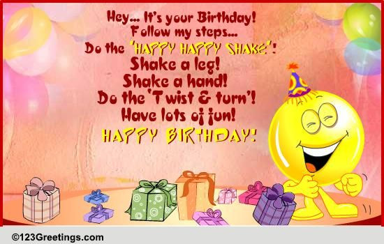 123 Free Birthday Cards
 A Birthday Dance Free Happy Birthday eCards Greeting