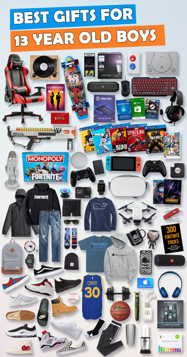 13 Year Old Birthday Gifts
 Top Gifts for 13 Year Old Boys [UPDATED LIST]