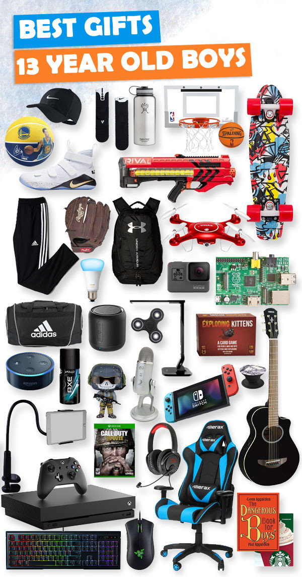 13 Year Old Boy Birthday Gift Ideas
 Top Gifts for 13 Year Old Boys