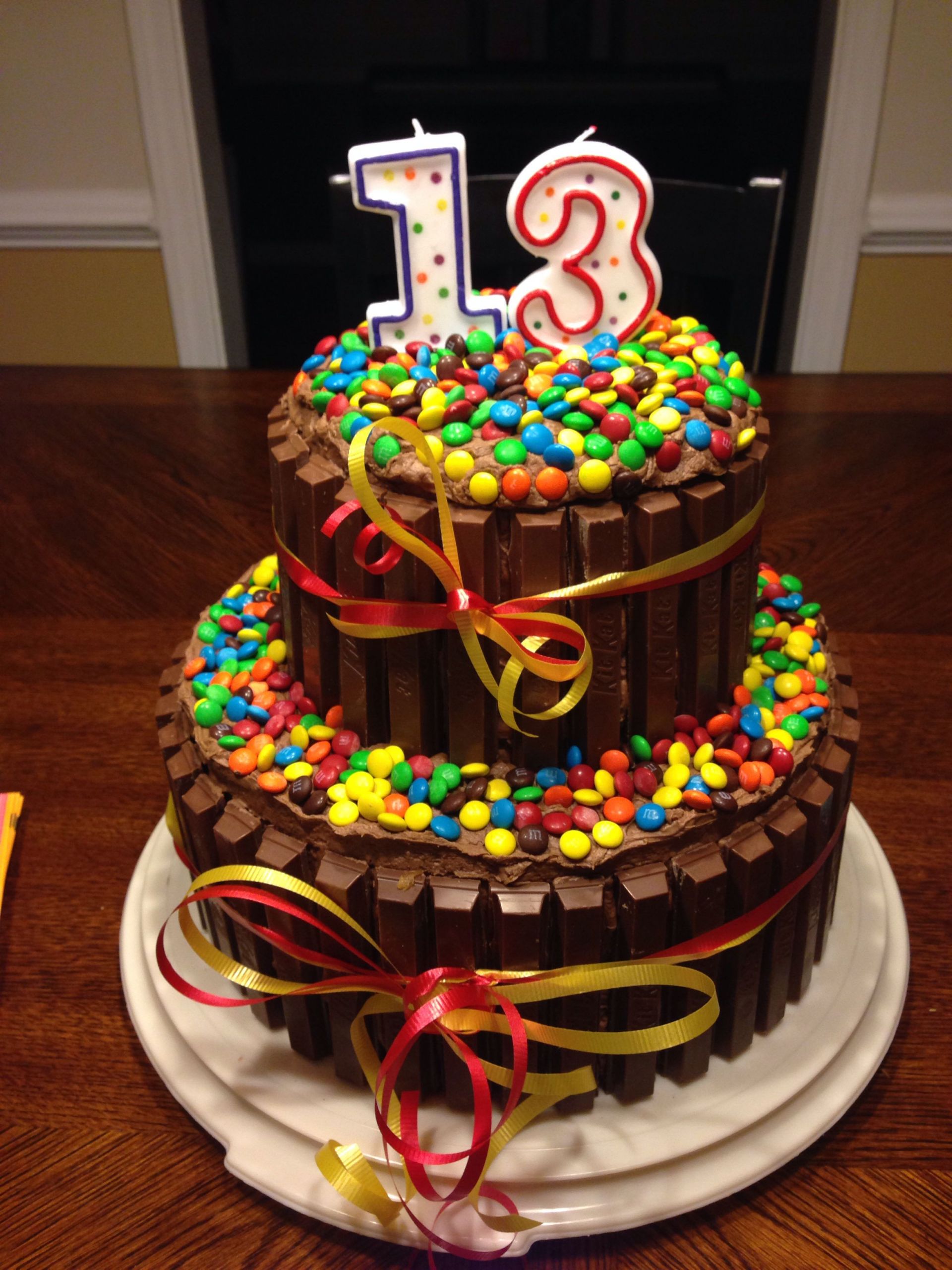 13th Birthday Cake
 Decided to try this for my sons 13 th Bday What fun this