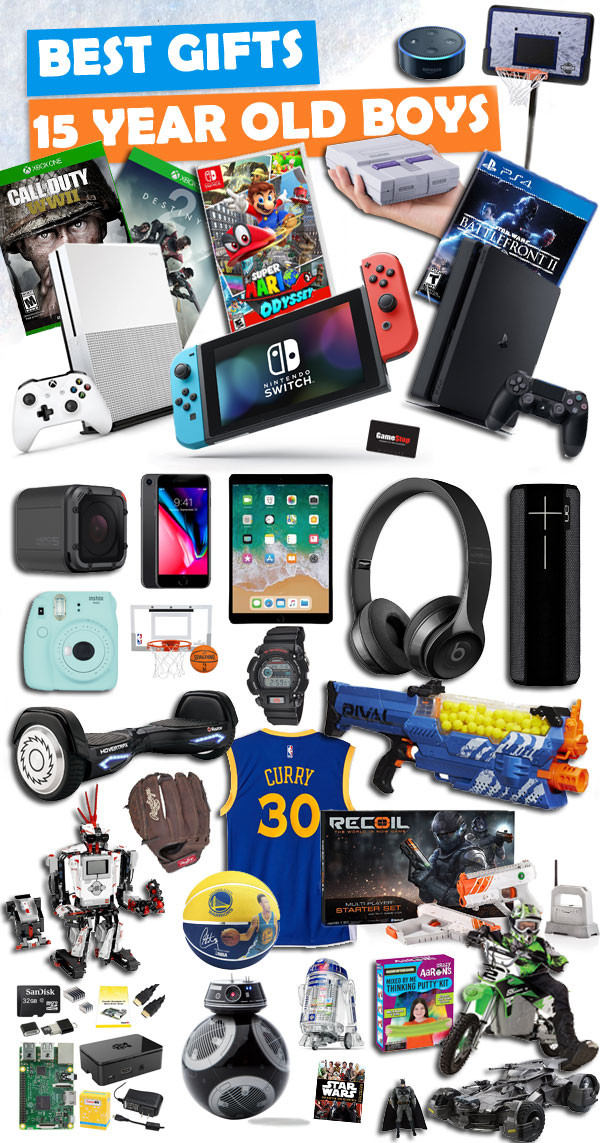 15 Year Old Birthday Gift Ideas
 Gifts for 15 Year Old Boys