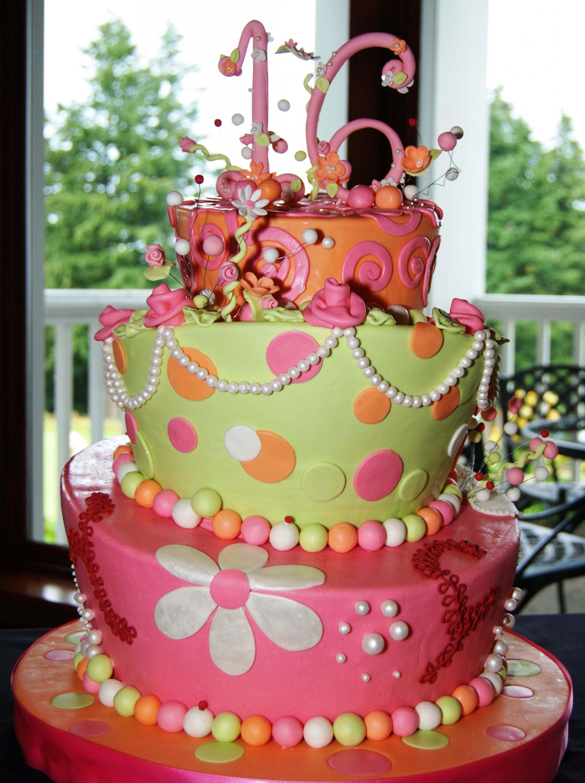 16 Birthday Cake
 Sweet 16 Cakes – Decoration Ideas