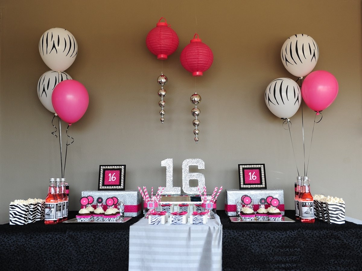 16 Birthday Decorations
 10 Unique Cheap 16Th Birthday Party Ideas 2019