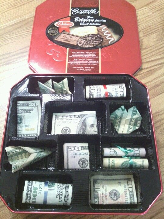 16Th Birthday Gift Ideas Boys
 Sweet 16 BOY style $500 bucks in a cookie tin