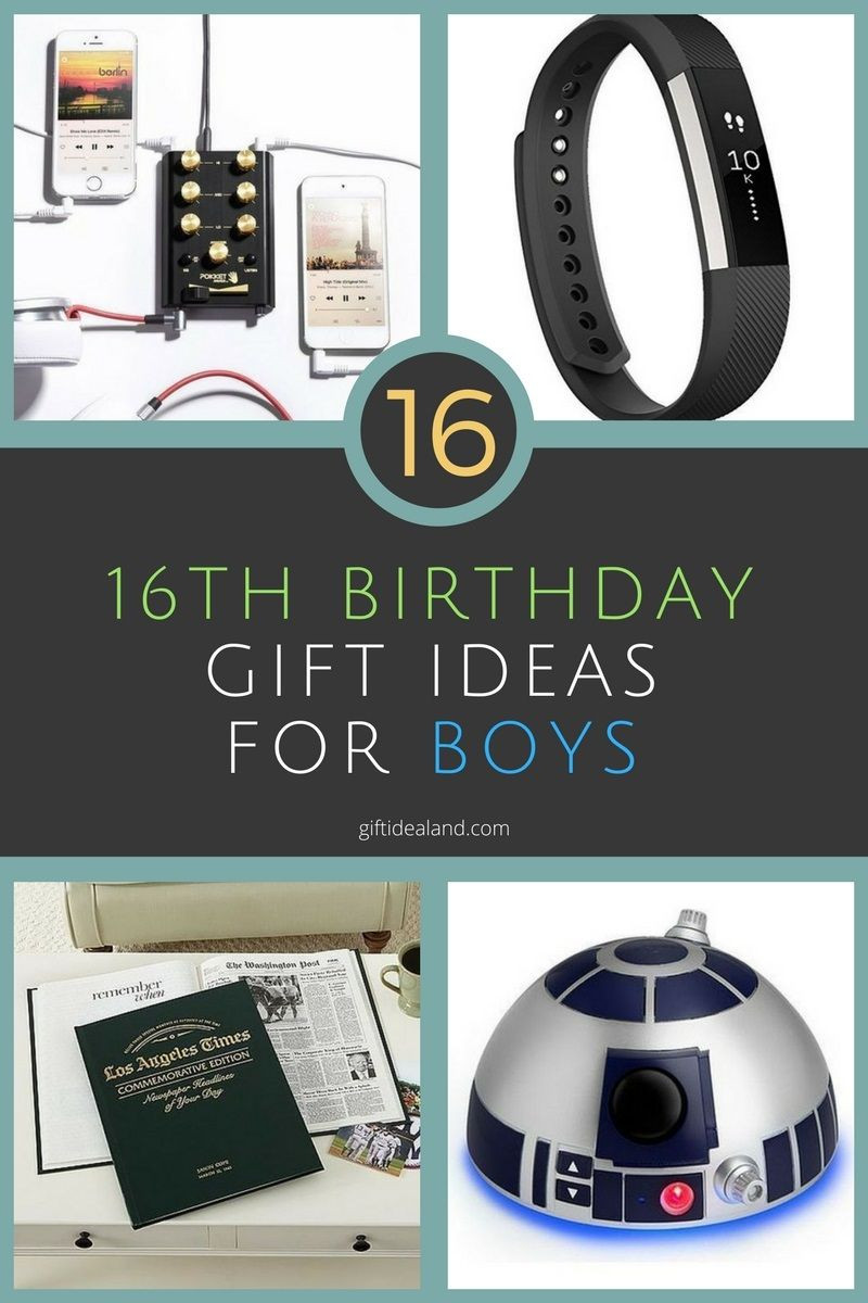 16Th Birthday Gift Ideas Boys
 16 Great 16th Birthday Gift Ideas For Boys