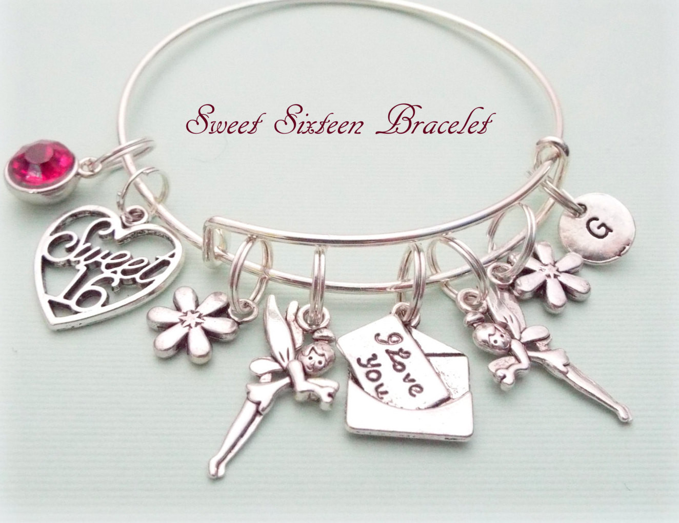 16th Birthday Gifts For Her
 Sweet 16 Gift Sweet 16 Charm Bracelet Gift Ideas for Her