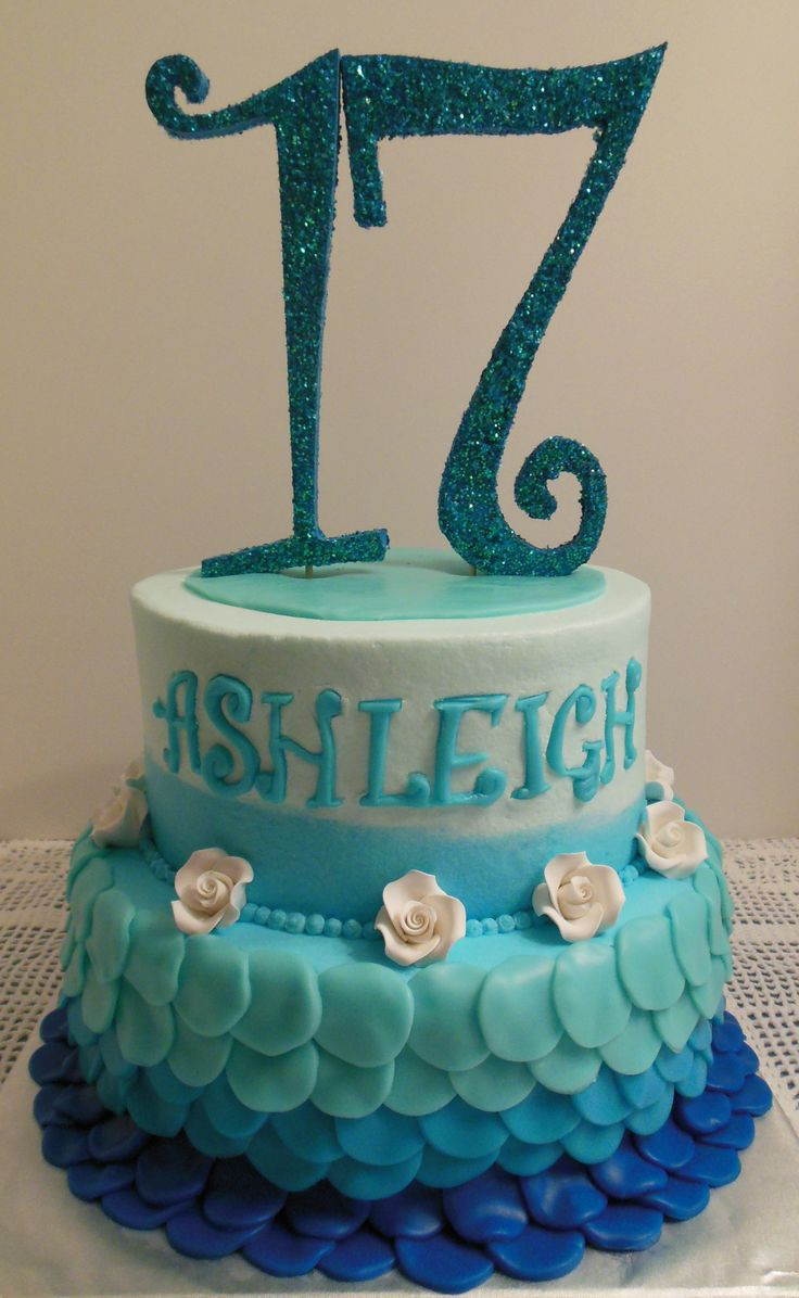 17 Birthday Cake
 10 For Birthday Cakes For A Girl Turning 17 17th