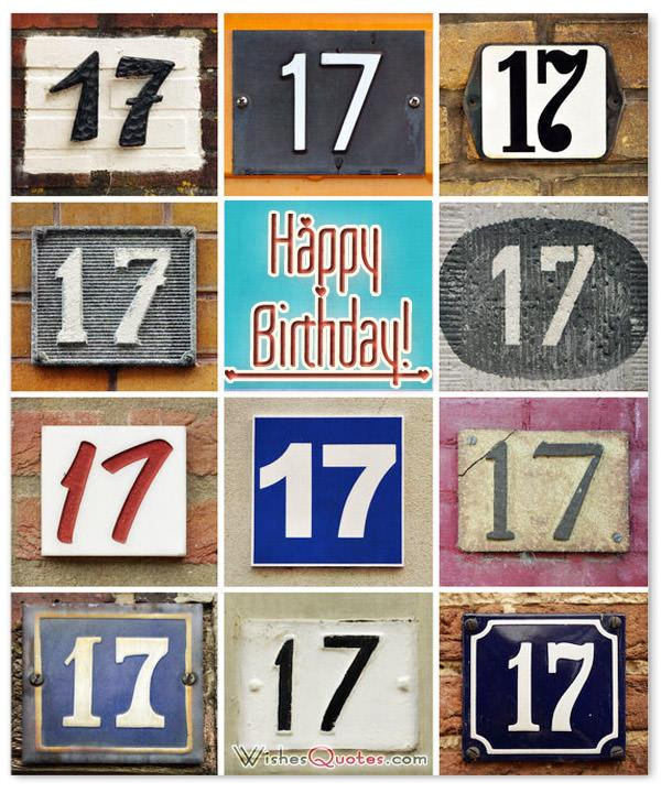 17Th Birthday Quotes
 Heartfelt 17th Happy Birthday Wishes and