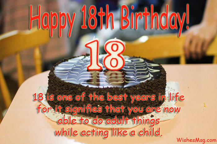 18 Birthday Wishes
 18th Birthday Wishes Birthday Messages for 18 Year Olds