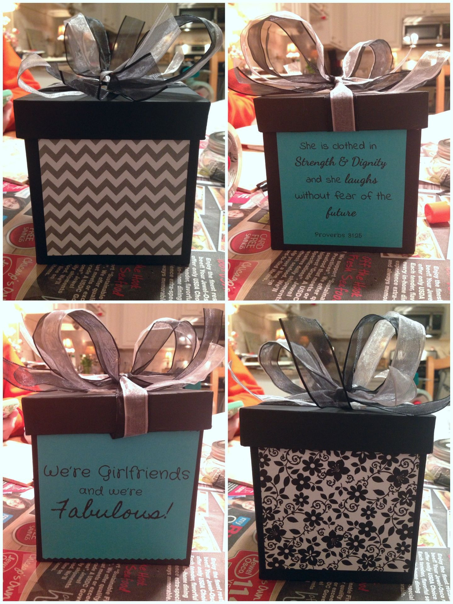18Th Birthday Gift Ideas For Best Friend
 DIY Gift box I made for my friends 18th Birthday