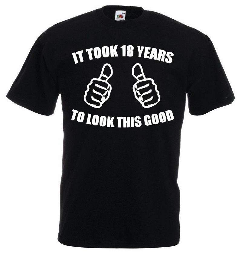 18th Birthday Gifts For Guys
 It Took 18 Years T Shirt mens 18th birthday ts t