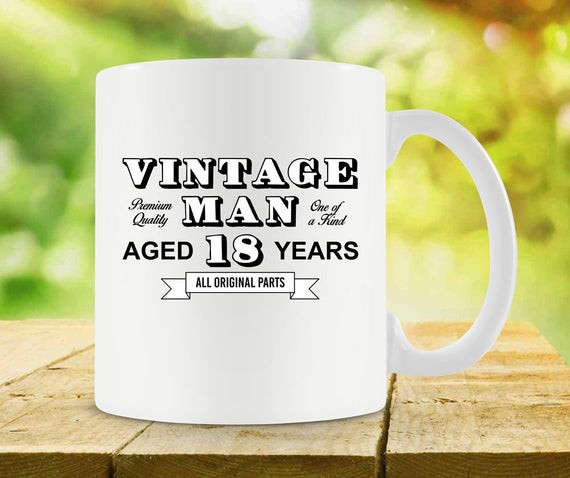 18th Birthday Gifts For Guys
 18th Birthday Mug For Him Bday Gift Ideas For Men Birthday