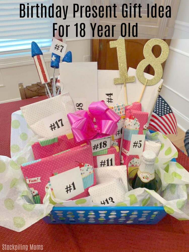18Th Birthday Party Ideas For Daughter
 Birthday Present Gift Idea For 18 Year Old STOCKPILING MOMS™